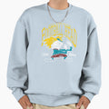 Football Head Sweatshirt - Minimalist Print for Adults - T-Shirt, Sweatshirt, Hoodie