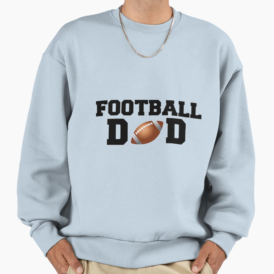 Football Dad Sweatshirt - Graphic Print for Adults - T-Shirt, Sweatshirt, Hoodie