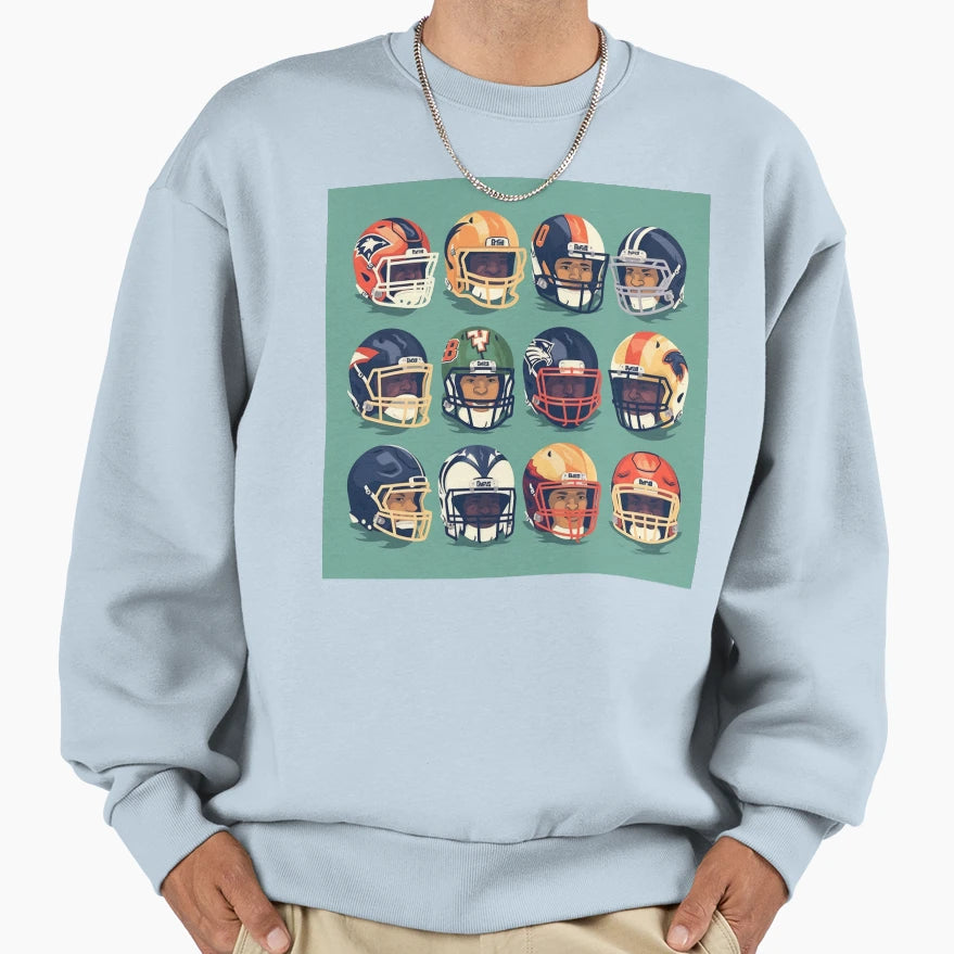 Football Supernal Sweatshirt - Casual Everyday Wear Unisex - T-Shirt, Sweatshirt, Hoodie