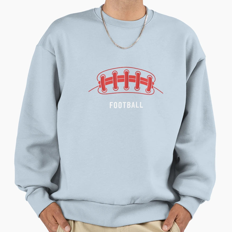 Football Player Fan American Sport Sweatshirt - Streetwear Style for Adults - T-Shirt, Sweatshirt, Hoodie