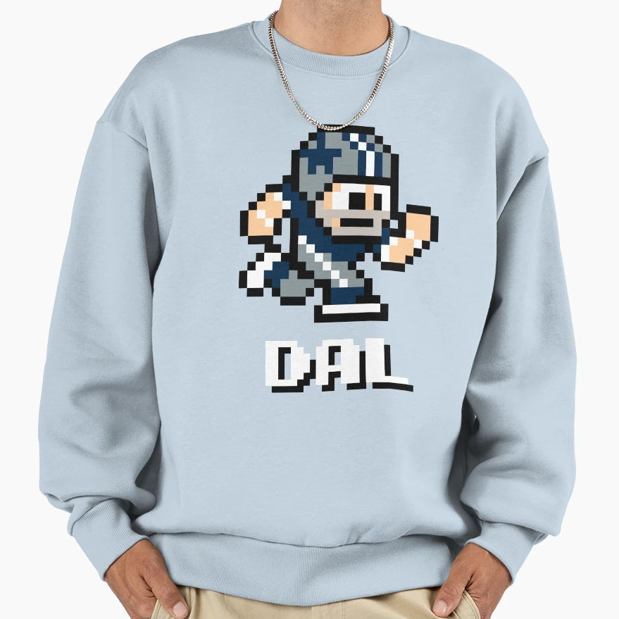Dallas Cowboys Tecmo Super Bowl Sweatshirt - Aesthetic Graphic Unisex - T-Shirt, Sweatshirt, Hoodie