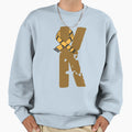 K Letter Magic School Team Badger Sweatshirt - Unique Graphic Men Women - T-Shirt, Sweatshirt, Hoodie