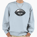 Oakland Football Skyline Badge Sweatshirt - Aesthetic Graphic Men Women - T-Shirt, Sweatshirt, Hoodie