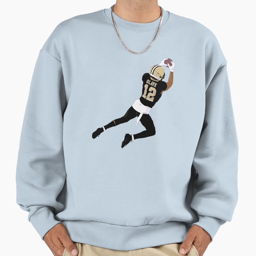 Chris Olave Catch Sweatshirt - Unique Graphic Men Women - T-Shirt, Sweatshirt, Hoodie