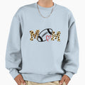 Football Mom Leopard Football Love Sweatshirt - Unique Graphic for Adults - T-Shirt, Sweatshirt, Hoodie