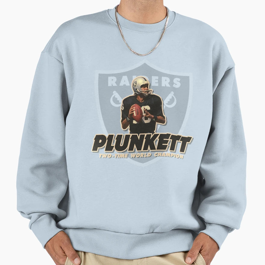 Raider Legend Jim Plunkett Sweatshirt - Aesthetic Graphic Unisex - T-Shirt, Sweatshirt, Hoodie