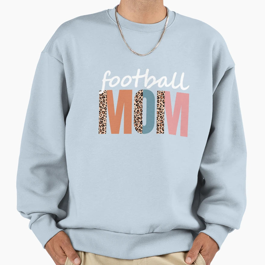 Football Mom Raising Ballers Sports Sweatshirt - Unique Graphic for Adults - T-Shirt, Sweatshirt, Hoodie