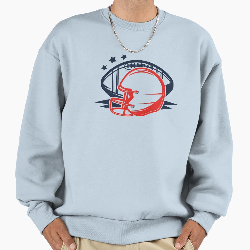 American Football Sweatshirt - Aesthetic Graphic for Adults - T-Shirt, Sweatshirt, Hoodie