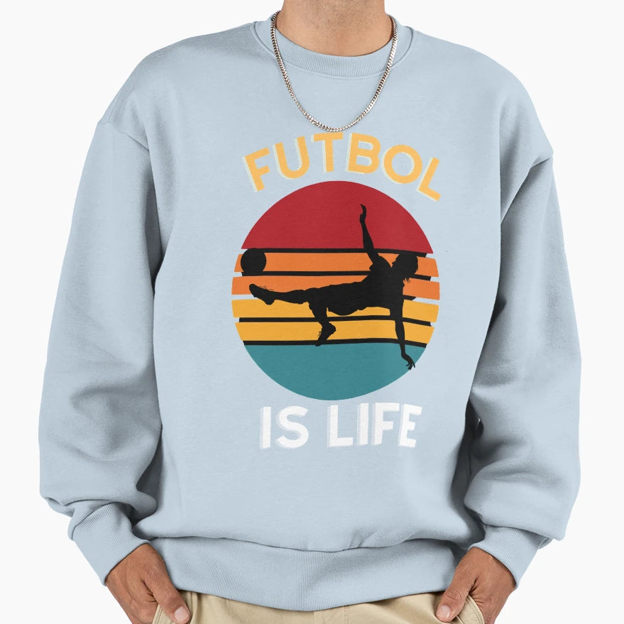 Awesome First Day Make Smile Futbol Sweatshirt - Custom Art Print Unisex - T-Shirt, Sweatshirt, Hoodie