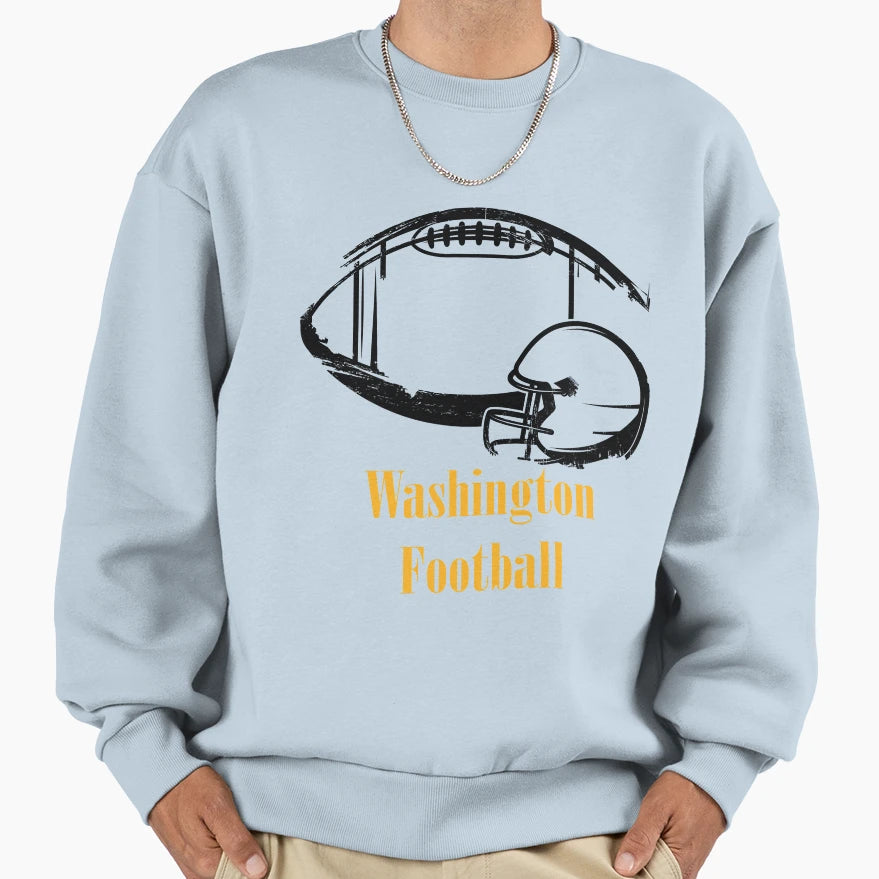 American Washington Football Dc T-Shirt - Novelty Apparel for Adults - T-Shirt, Sweatshirt, Hoodie