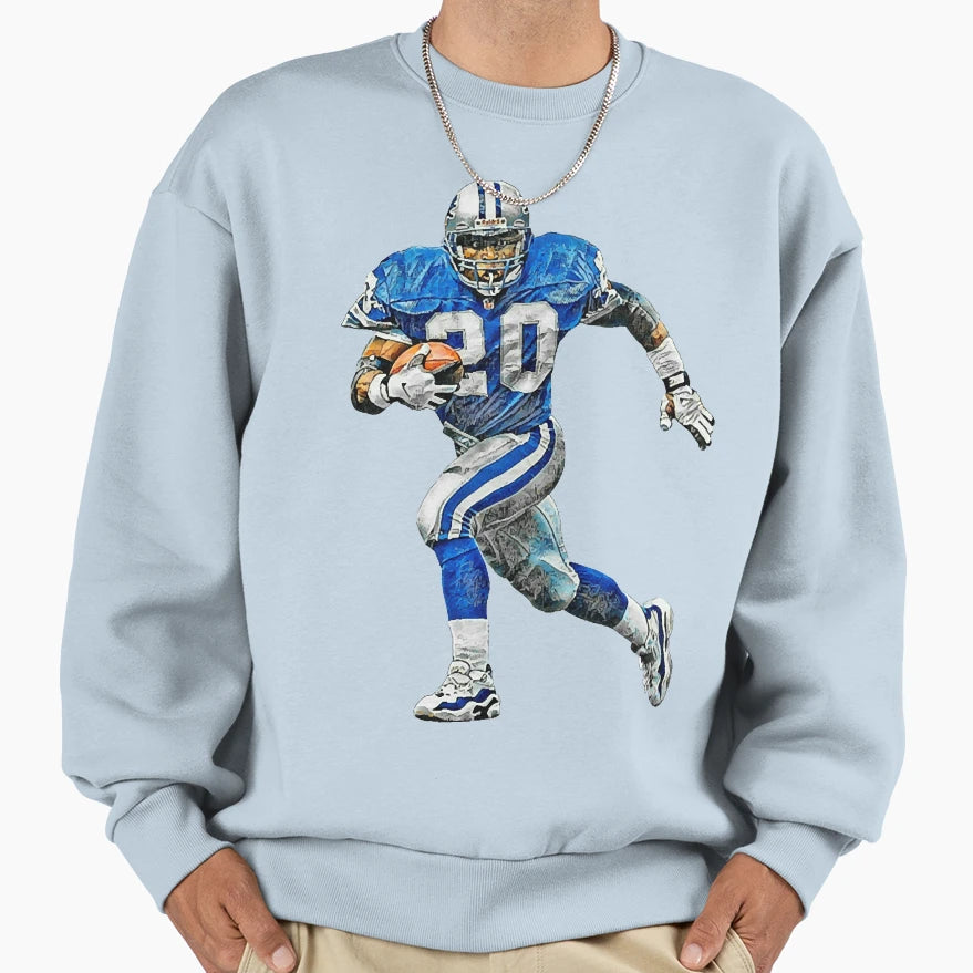 Running Back Sweatshirt - Aesthetic Graphic for Adults - T-Shirt, Sweatshirt, Hoodie