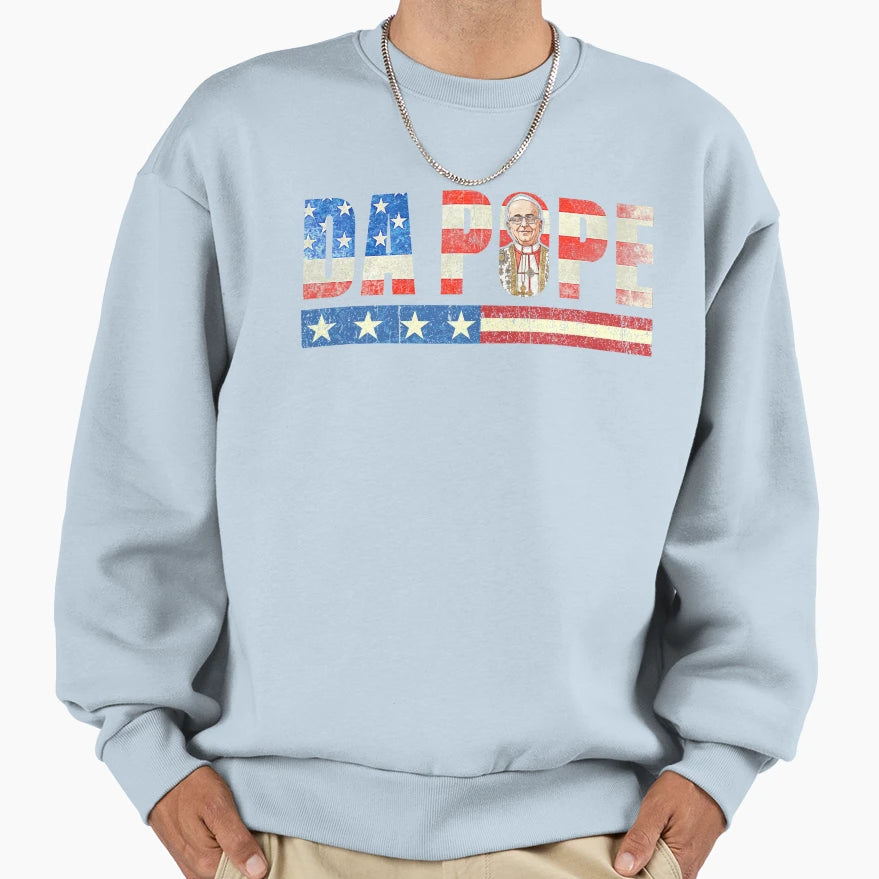 Da Pope Sweatshirt - Graphic Print Men Women - T-Shirt, Sweatshirt, Hoodie