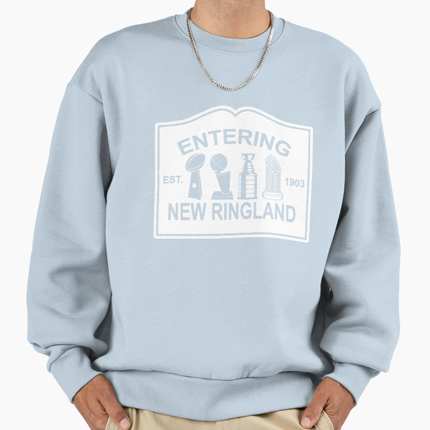 Entering New Ringland Sweatshirt - Streetwear Style Men Women - T-Shirt, Sweatshirt, Hoodie