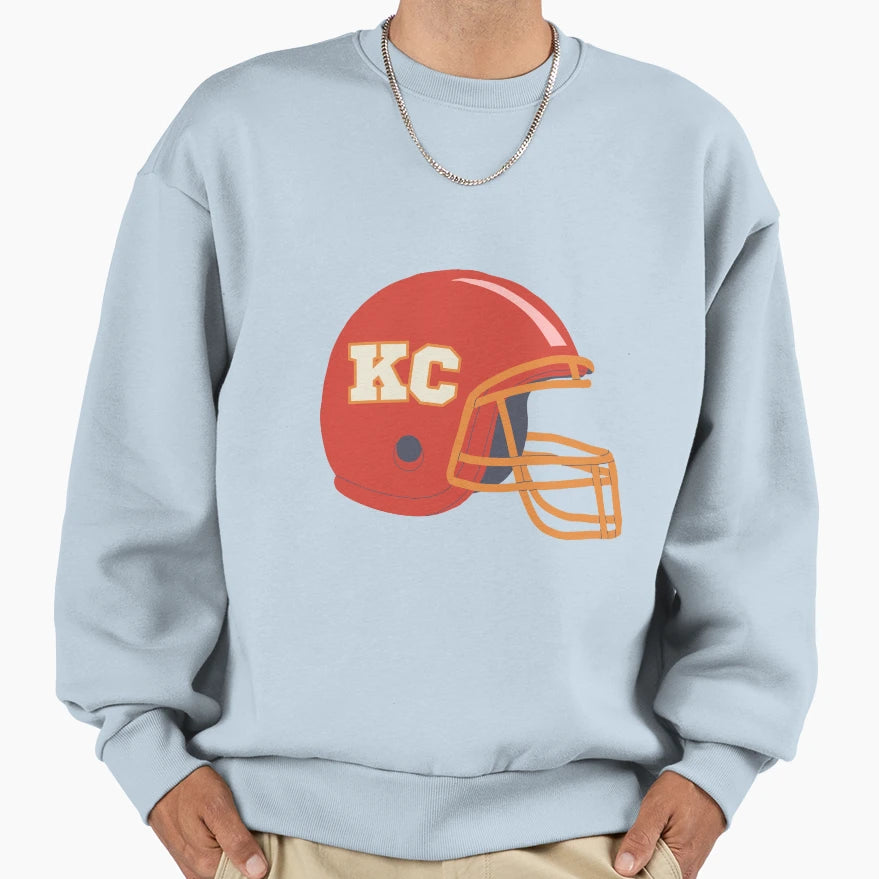Chiefs Helmet Sweatshirt - Unique Graphic Men Women - T-Shirt, Sweatshirt, Hoodie