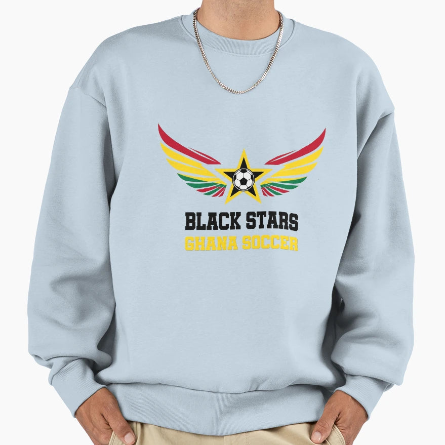 Ghanaian Champion Spirit Sweatshirt - Aesthetic Graphic for Adults - T-Shirt, Sweatshirt, Hoodie