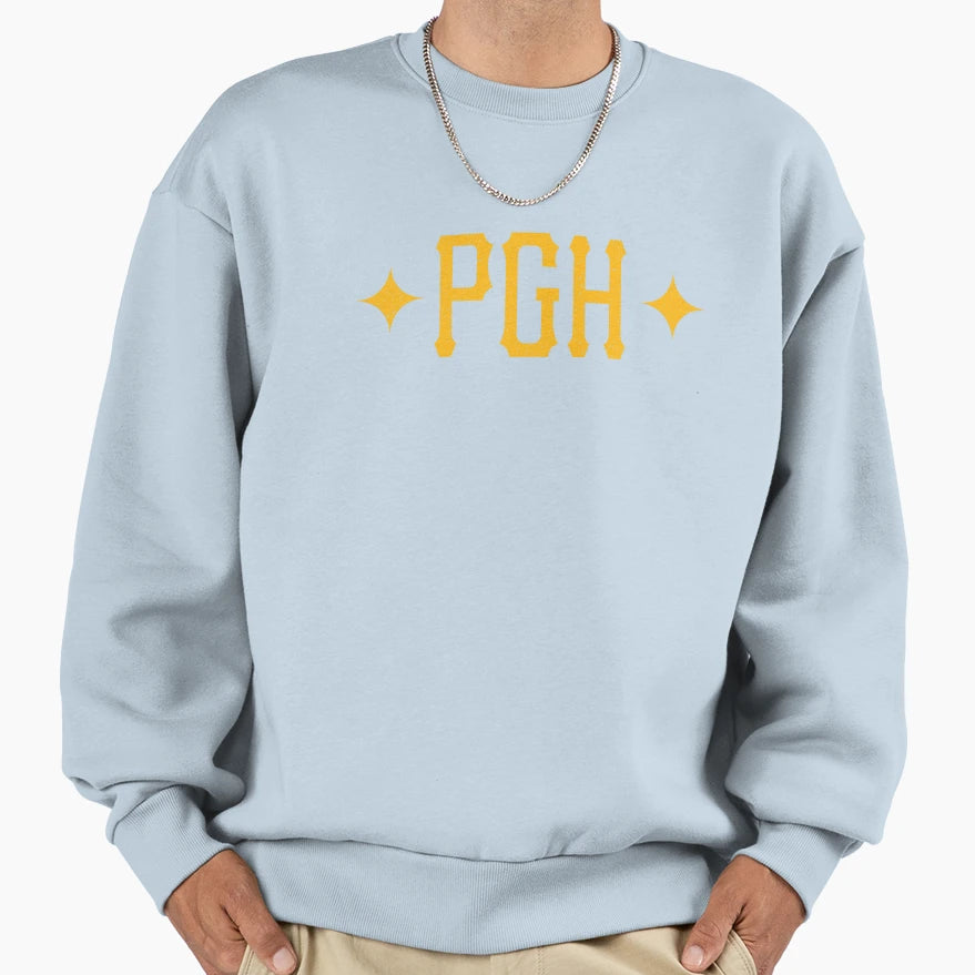 Pgh Sweatshirt - Custom Art Print Unisex - T-Shirt, Sweatshirt, Hoodie