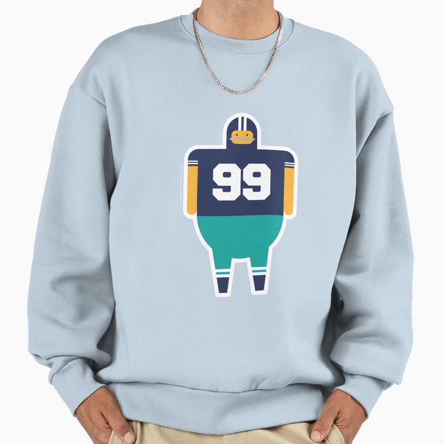 Qb Football Sweatshirt - Aesthetic Graphic for Adults - T-Shirt, Sweatshirt, Hoodie