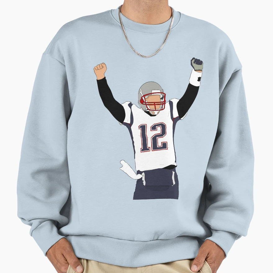 Hands Up Sweatshirt - Fun Novelty Design for Adults - T-Shirt, Sweatshirt, Hoodie