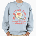 Indianapolis Capitols Distressed Sweatshirt - Fun Novelty Design Unisex - T-Shirt, Sweatshirt, Hoodie