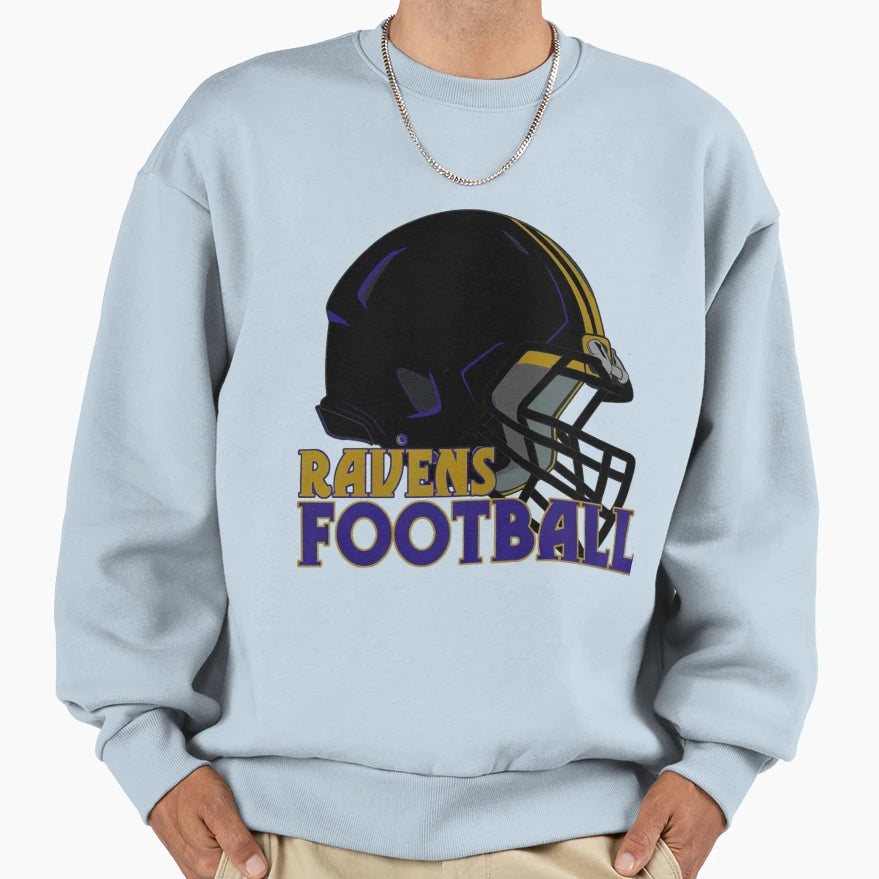 Art Baltimore Ravens Sweatshirt - Fun Novelty Design Men Women - T-Shirt, Sweatshirt, Hoodie