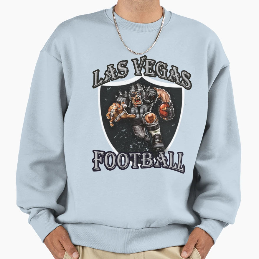 Las Vegas Football Sweatshirt - Minimalist Print for Adults - T-Shirt, Sweatshirt, Hoodie