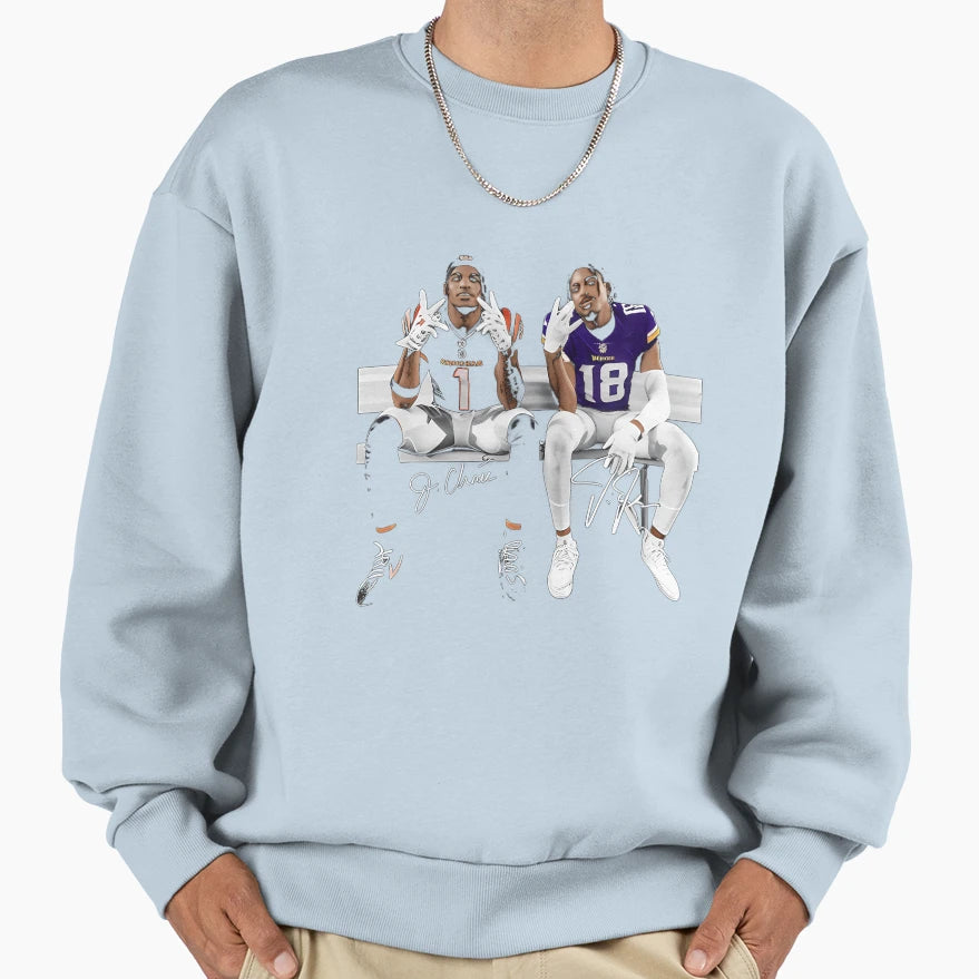 JJ Jamarr Chase Sweatshirt - Custom Art Print for Adults - T-Shirt, Sweatshirt, Hoodie