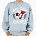 Soccer Grandma Heart Bow T-Shirt - Aesthetic Graphic for Adults - T-Shirt, Sweatshirt, Hoodie
