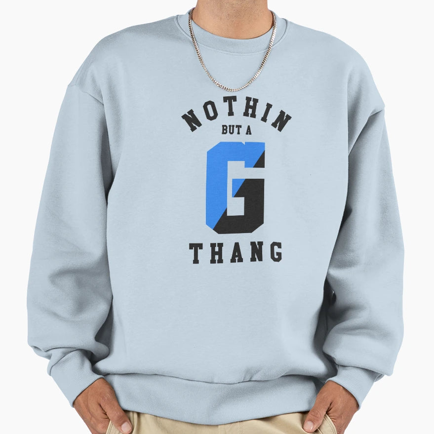 G Thang Carpet Blue Sweatshirt - Trendy Graphic Unisex - T-Shirt, Sweatshirt, Hoodie