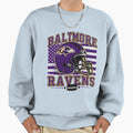 Baltimore Ravens Football Sweatshirt - Custom Art Print Unisex - T-Shirt, Sweatshirt, Hoodie