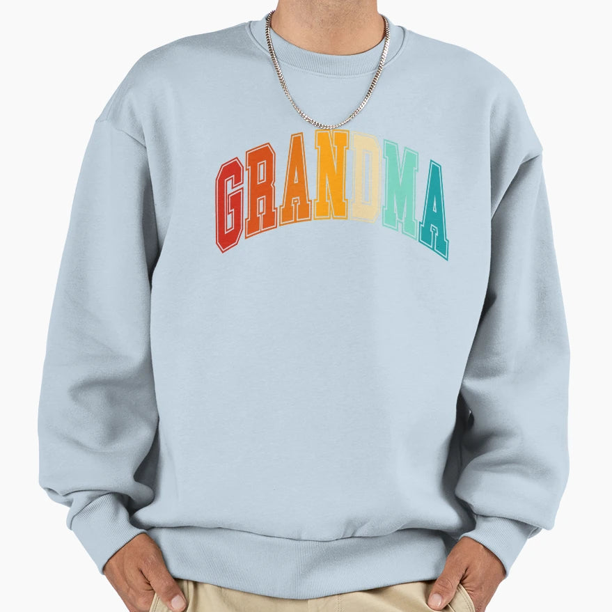 Funny Grandma Est 2025 New Mama Sweatshirt - Trendy Graphic for Adults - T-Shirt, Sweatshirt, Hoodie