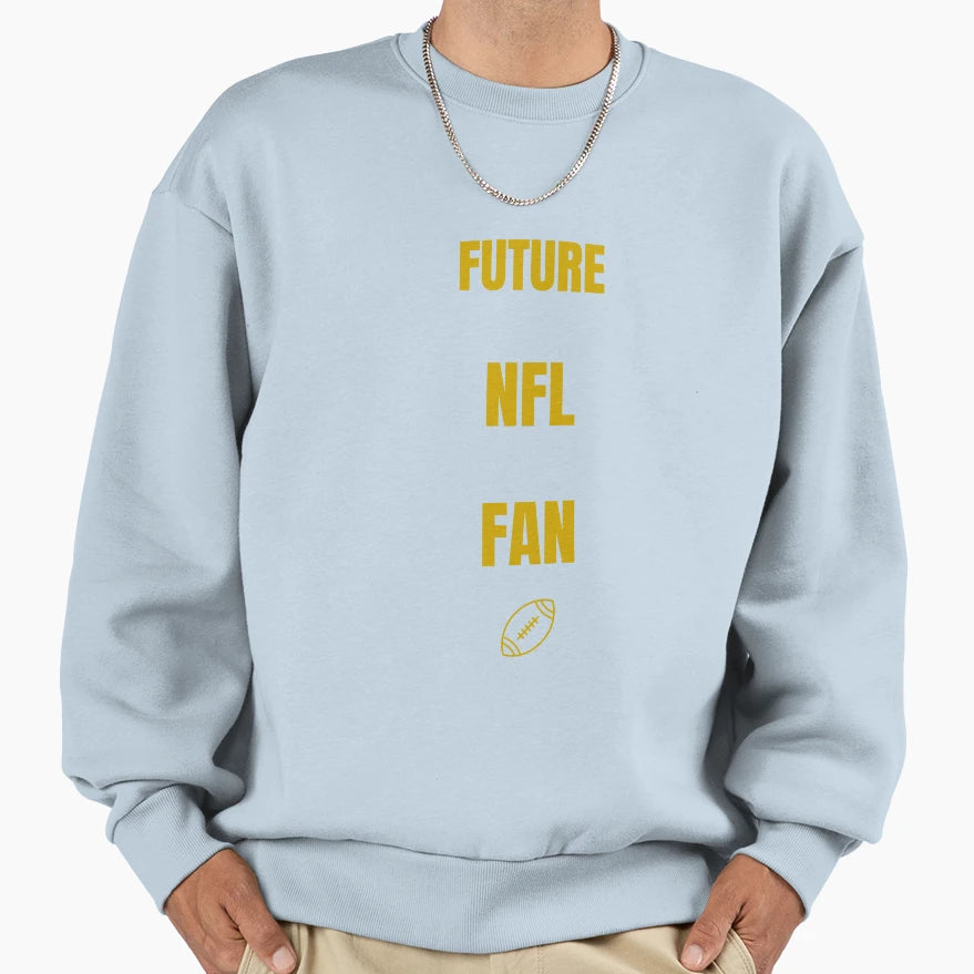 Future Nfl Fan Custom Matching Dad Sweatshirt - Unique Graphic for Adults - T-Shirt, Sweatshirt, Hoodie