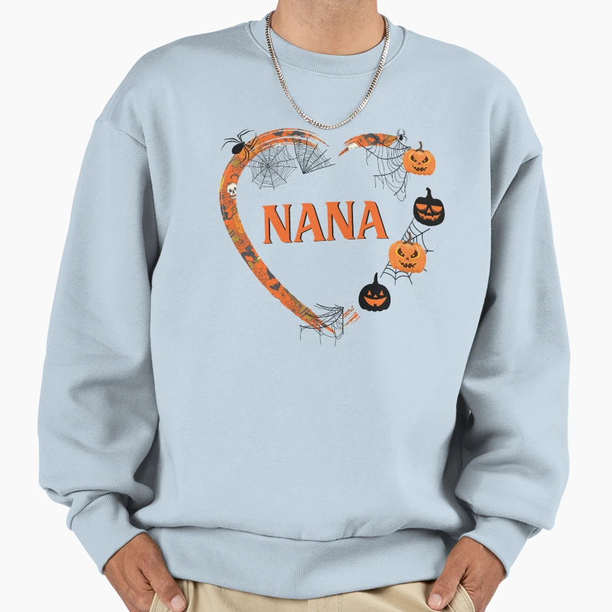 Halloween Nana Sweatshirt - Aesthetic Graphic for Adults - T-Shirt, Sweatshirt, Hoodie