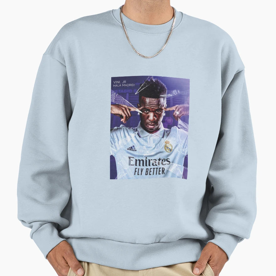 Vinicius Junior Sweatshirt - Minimalist Print Unisex - T-Shirt, Sweatshirt, Hoodie