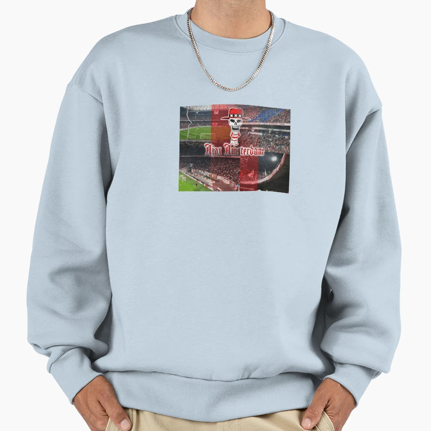 Ajax Amsterdam Stadium Sweatshirt - Graphic Print Men Women - T-Shirt, Sweatshirt, Hoodie