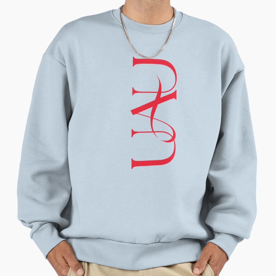 Uau Name Logo Sweatshirt - Fun Novelty Design for Adults - T-Shirt, Sweatshirt, Hoodie