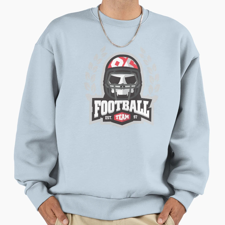 Football Sweatshirt - Unique Graphic Men Women - T-Shirt, Sweatshirt, Hoodie