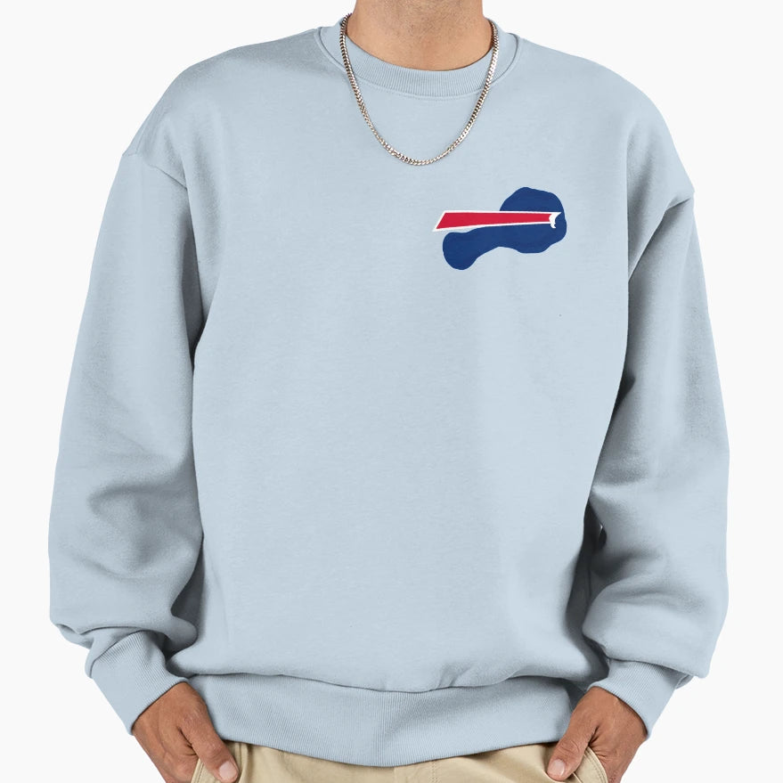 Bills Wings Sweatshirt - Novelty Apparel Men Women - T-Shirt, Sweatshirt, Hoodie