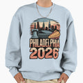 Philadelphia 2026 Liberty Bell Stadium T-Shirt - Trendy Graphic Men Women - T-Shirt, Sweatshirt, Hoodie