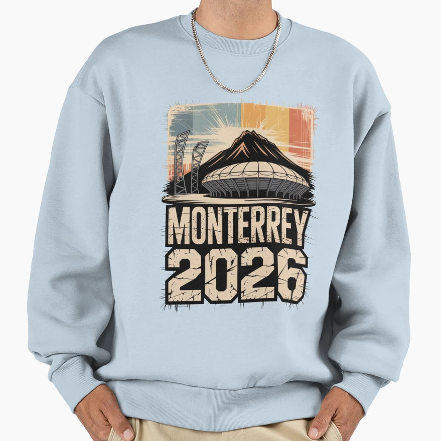 Monterrey 2026 Cerro De La Silla T-Shirt - Trendy Graphic Men Women - T-Shirt, Sweatshirt, Hoodie