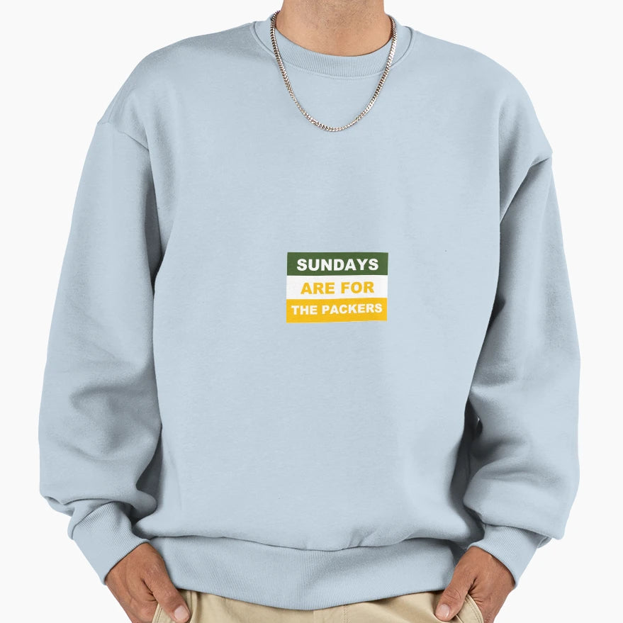 Sundays Are Packers Sweatshirt - Streetwear Style Unisex - T-Shirt, Sweatshirt, Hoodie