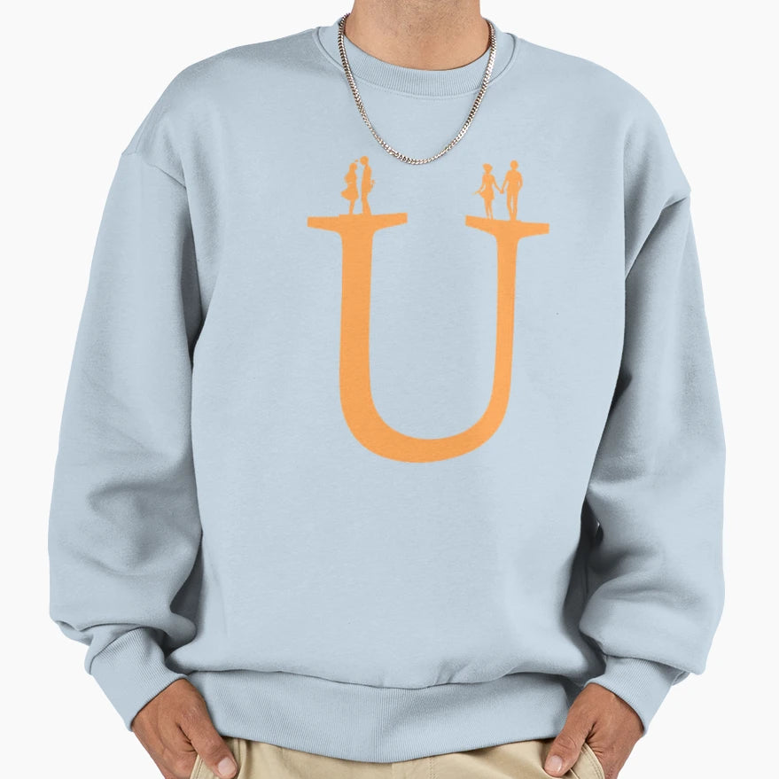 Us Printed Couple T Shirts T-Shirt - Novelty Apparel for Adults - T-Shirt, Sweatshirt, Hoodie