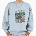 Keep Calm Soccer Aunt Aunts Auntie Sweatshirt - Custom Art Print Unisex - T-Shirt, Sweatshirt, Hoodie