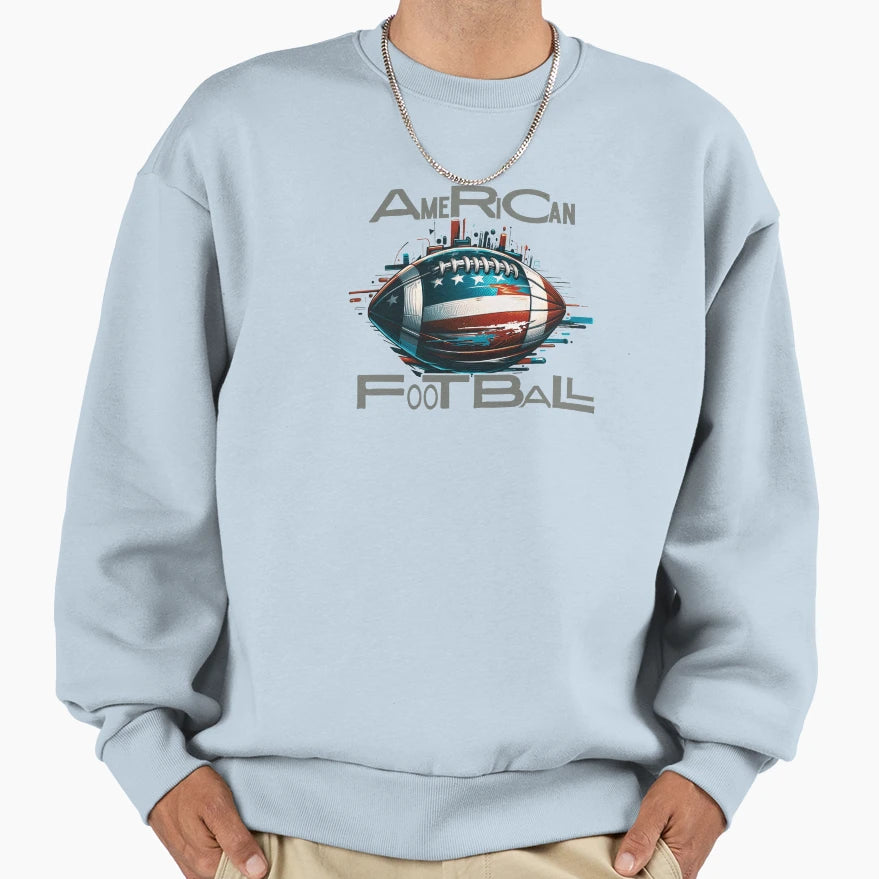 American Football Sweatshirt - Graphic Print for Adults - T-Shirt, Sweatshirt, Hoodie