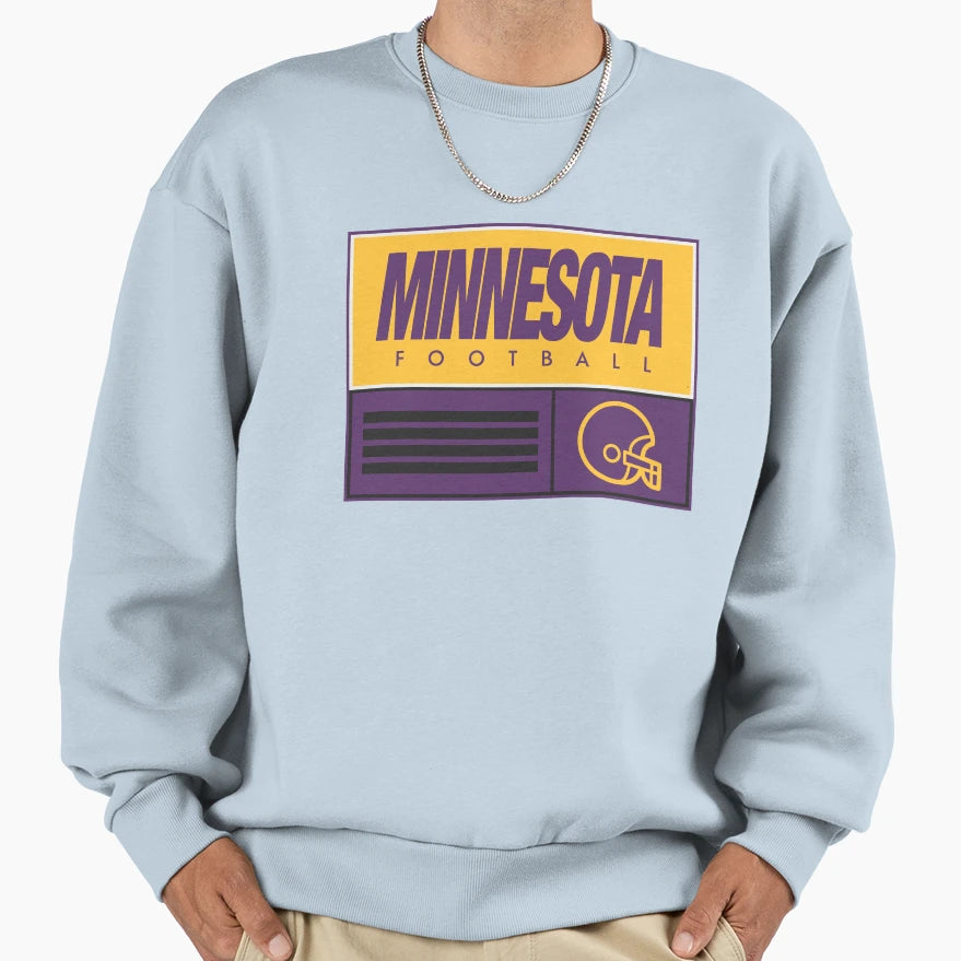 Minnesota Football Sweatshirt - Streetwear Style Unisex - T-Shirt, Sweatshirt, Hoodie