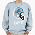 Detroit Lions Tecmo Super Bowl Sweatshirt - Minimalist Print for Adults - T-Shirt, Sweatshirt, Hoodie