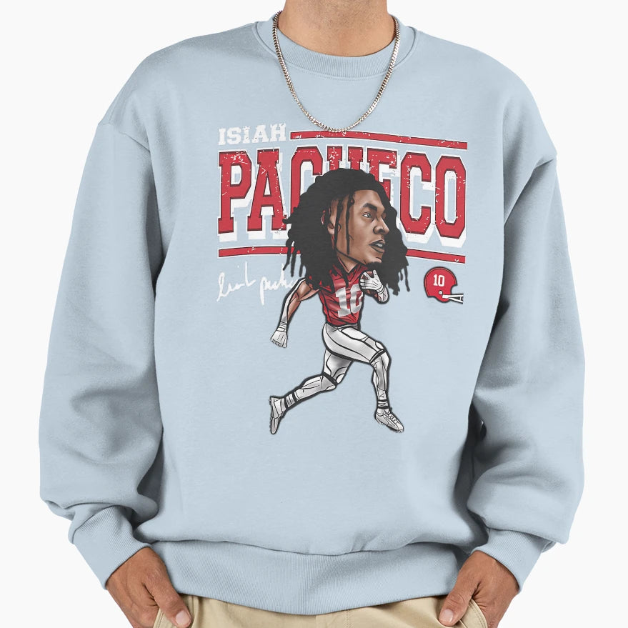 Isiah Pacheco Kansas City Sweatshirt - Streetwear Style Unisex - T-Shirt, Sweatshirt, Hoodie