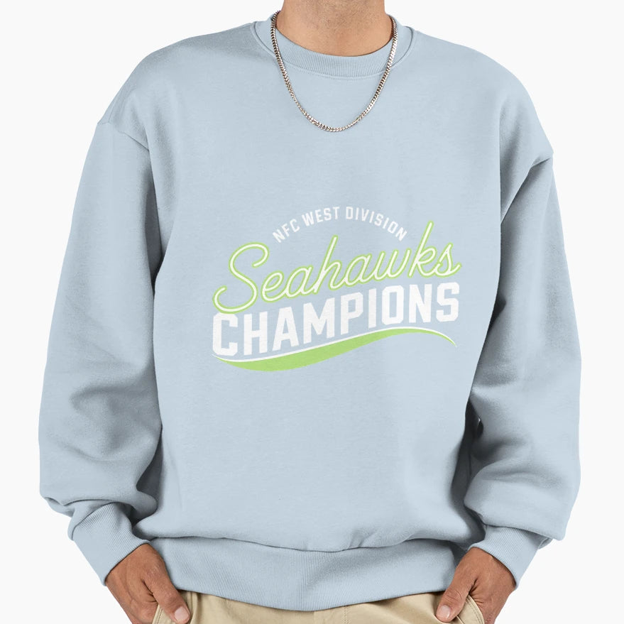 Seattle Football Champs Nfc Sweatshirt - Casual Everyday Wear for Adults - T-Shirt, Sweatshirt, Hoodie