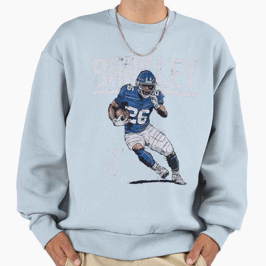 Quarterback Player 26 Running Sweatshirt - Streetwear Style for Adults - T-Shirt, Sweatshirt, Hoodie