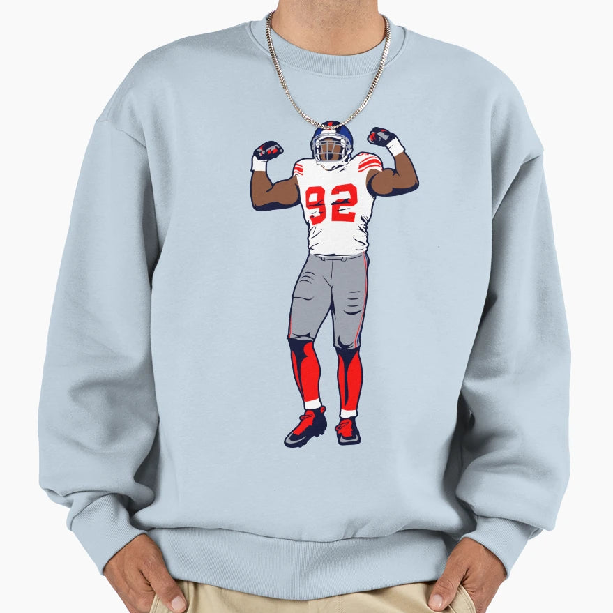 Michael Strahan Sweatshirt - Minimalist Print Men Women - T-Shirt, Sweatshirt, Hoodie