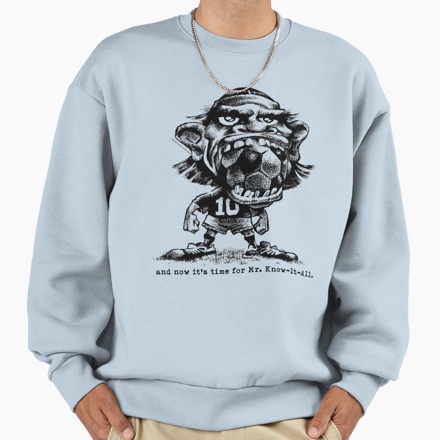Soccer Big Mouth Sweatshirt - Casual Everyday Wear Unisex - T-Shirt, Sweatshirt, Hoodie